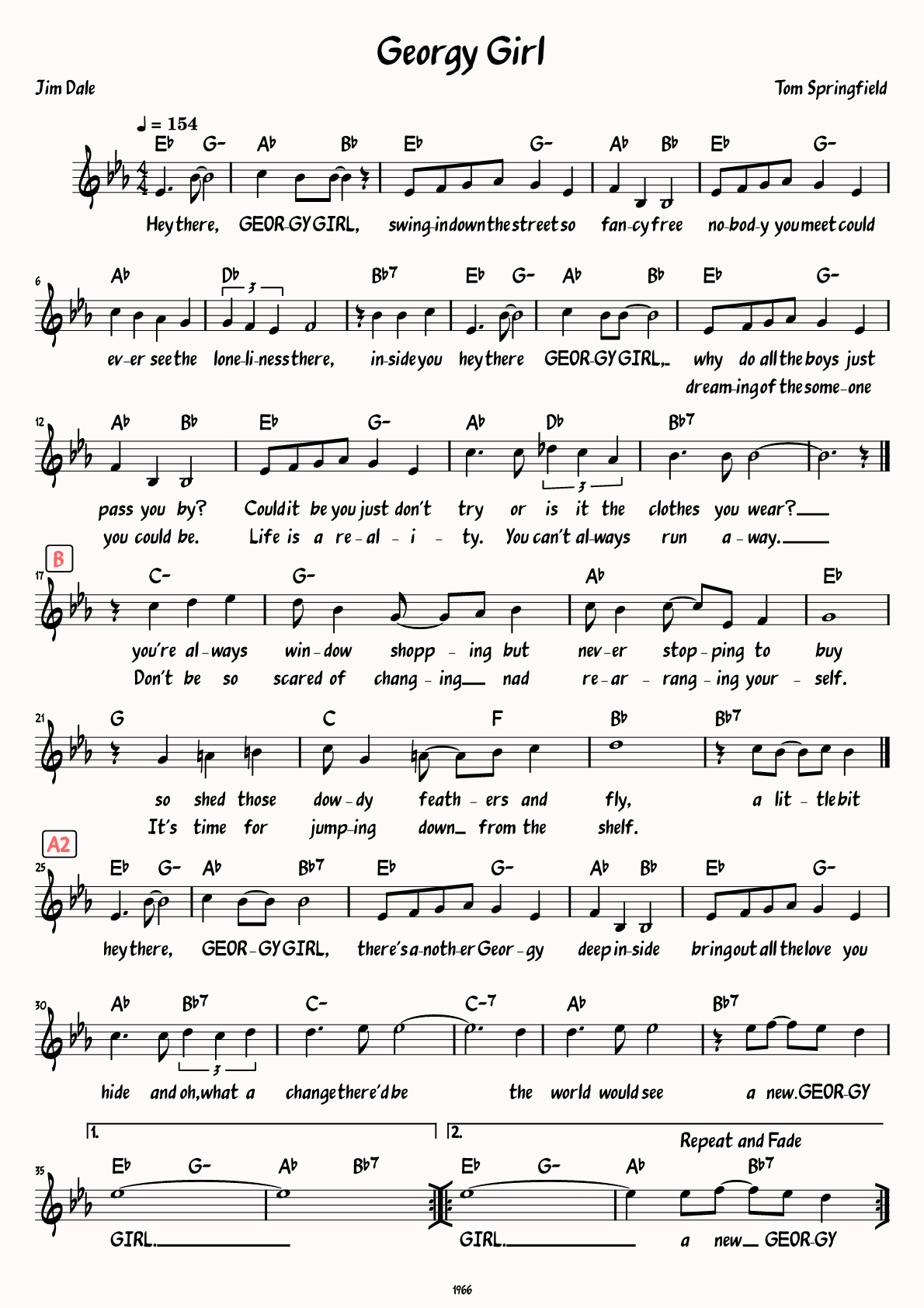 Sheet Music